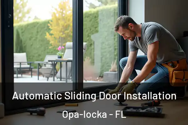 Automatic Sliding Door Installation Opa-locka - FL