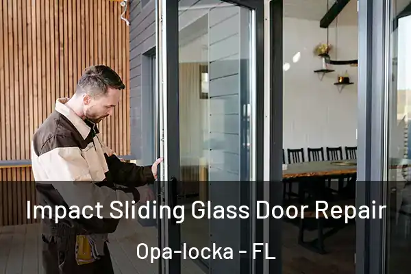 Impact Sliding Glass Door Repair Opa-locka - FL