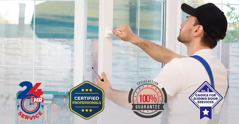 Balcony Glass Door Repair Near Me in Opa-locka