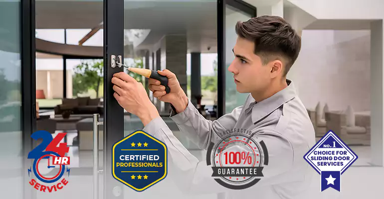 Andersen Sliding Door Latch Replacement in Opa-locka