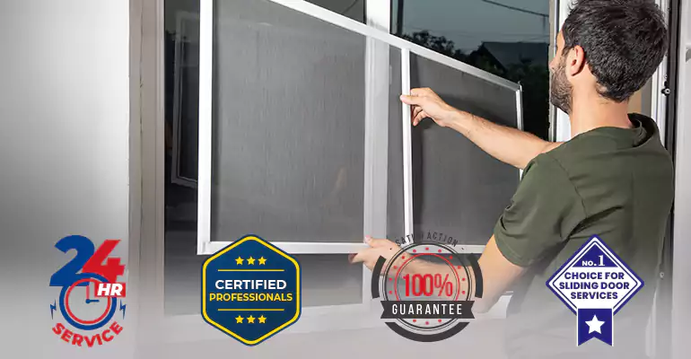 Sliding Screen Door Frame Repair in Opa-locka