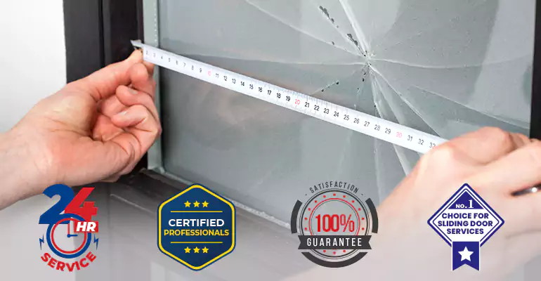 Residential Sliding Door Glass Repair in Opa-locka