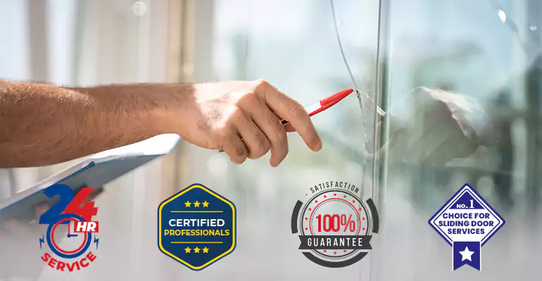 Sliding Glass Door Track Repair in Opa-locka