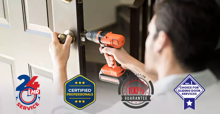 Sliding Wood Door Repair in Opa-locka