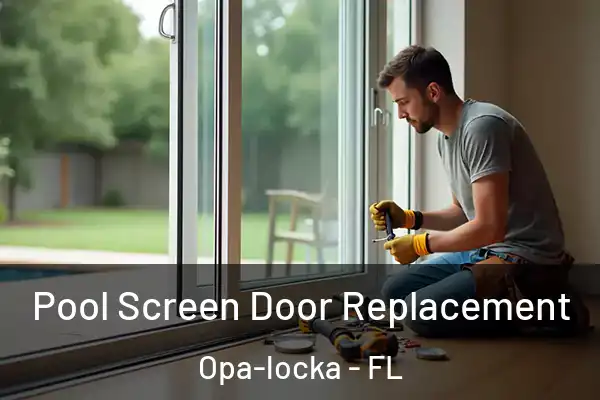  Pool Screen Door Replacement Opa-locka - FL