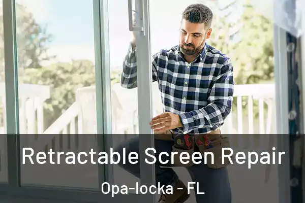  Retractable Screen Repair Opa-locka - FL