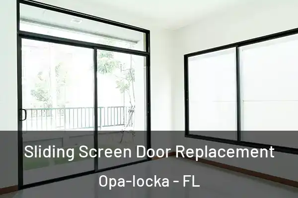 Sliding Screen Door Replacement Opa-locka - FL